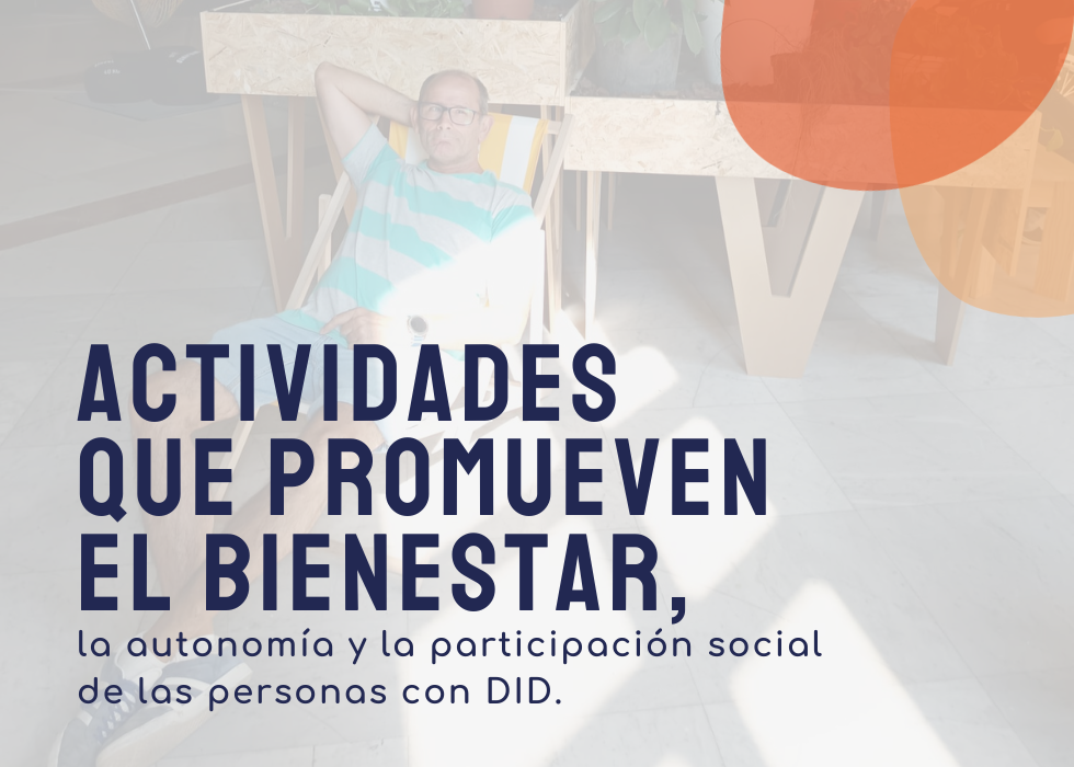 Avtividades que promueven el bienestar y autonomía de personas con discapacidad intelectual o del desarrollo